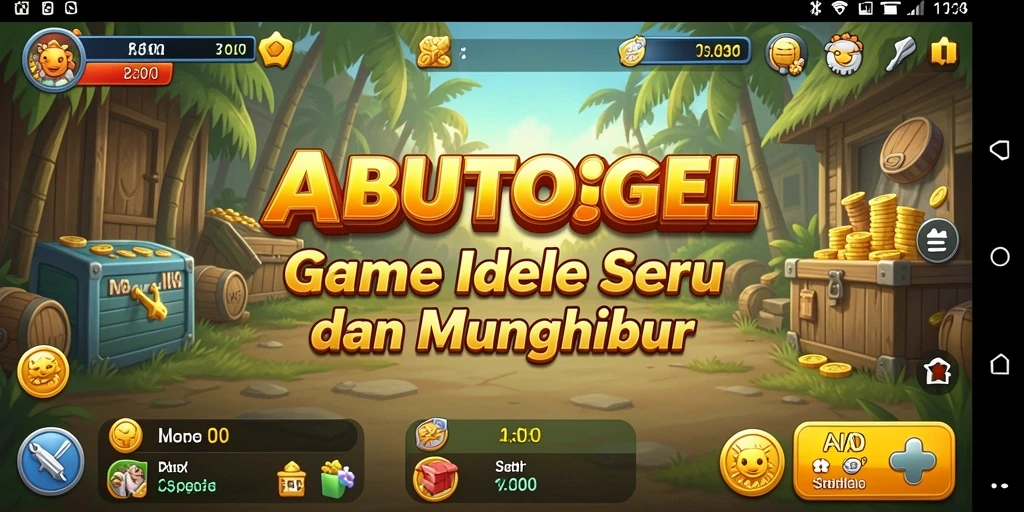 Gameplay menarik dari ABUTOGEL dalam suasana Idle.