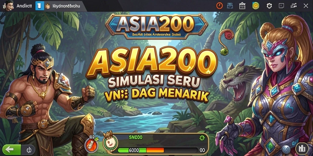 Tampilan gameplay ASIA200 yang mengasyikkan dan menantang.