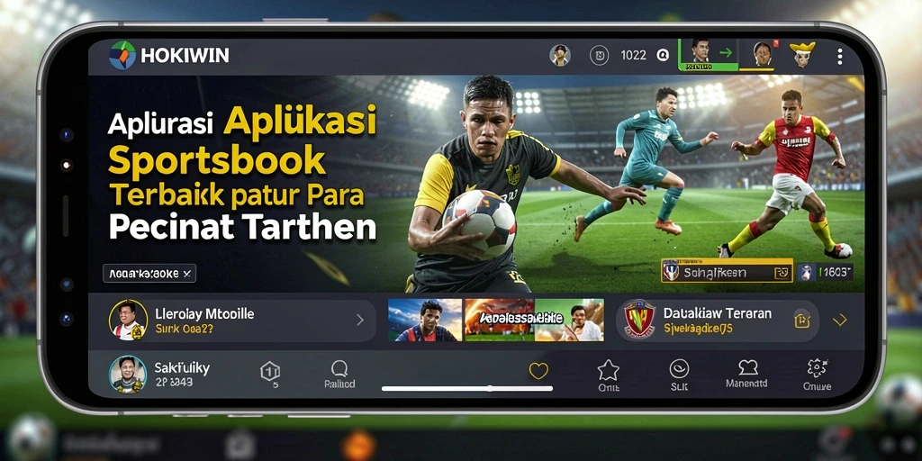 Tampilan antarmuka HOKIWIN yang modern dan menawan untuk taruhan Sportsbook.