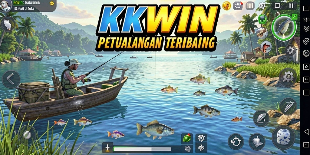 Gameplay menarik dalam dunia memancing yang menantang.