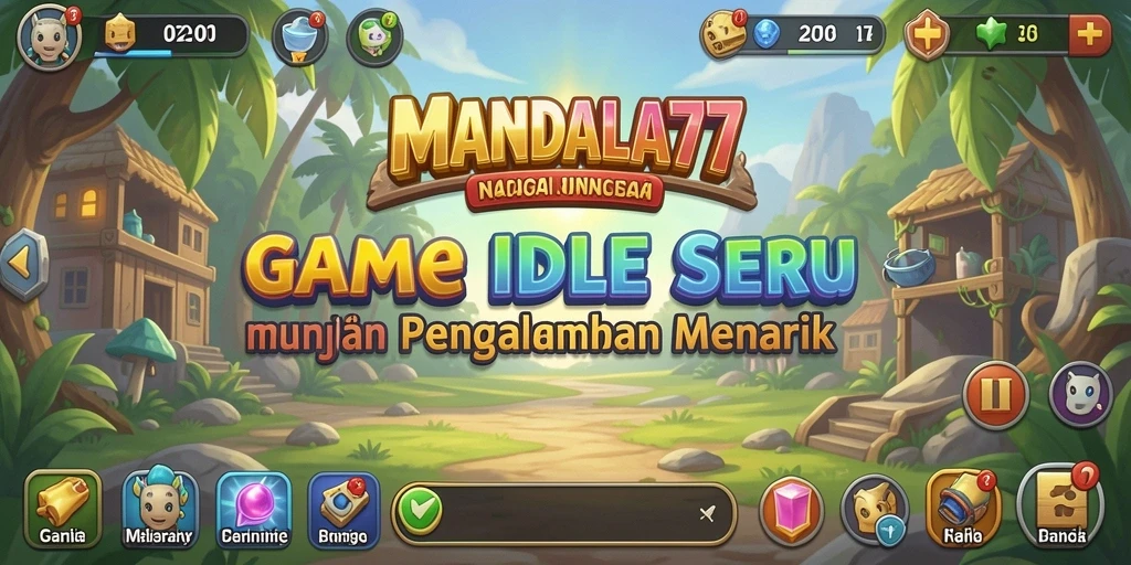 Gameplay menarik dari MANDALA77 dengan fitur Idle yang menawan.