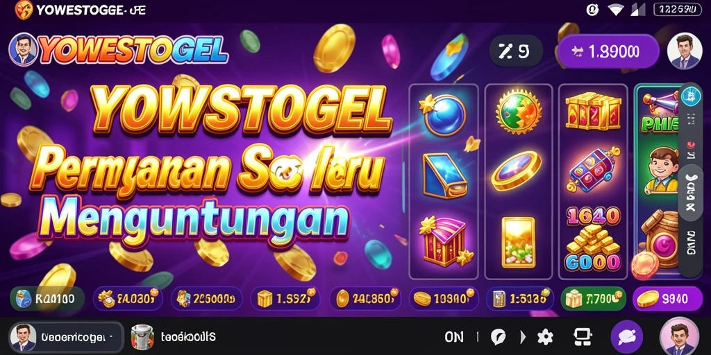 Tampilan gameplay YOWESTOGEL yang menarik dan mendebarkan.